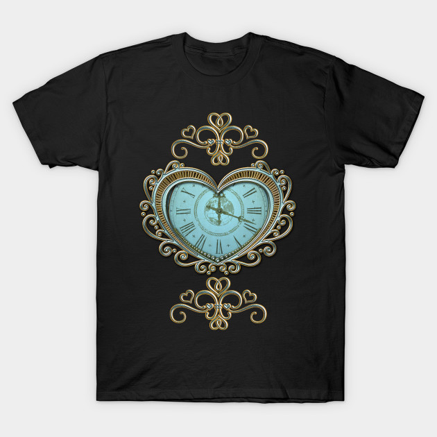 Wonderful steampunk heart with clocks and gears by Nicky2342